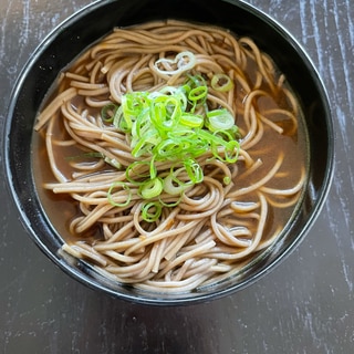 レトルト活用！カレーそば